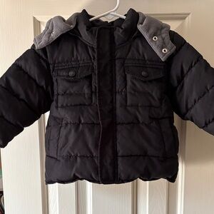 Old Navy Toddler Black Puffer Jacket